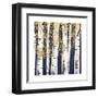 Fresh Forest Indigo III-James Wiens-Framed Art Print