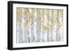 Fresh Forest Light Blue Gold-James Wiens-Framed Art Print