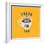 Fresh Fragrant Coffee-ZOO BY-Framed Art Print