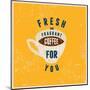 Fresh Fragrant Coffee-ZOO BY-Mounted Art Print