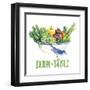 Fresh From The Garden IV-Beth Grove-Framed Art Print