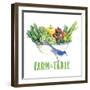 Fresh From The Garden IV-Beth Grove-Framed Art Print