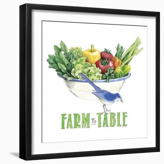 Fresh From The Garden IV-Beth Grove-Framed Art Print