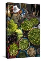 Fresh Fruit and Vegetables at Food Market, Phnom Penh, Cambodia, Indochina, Southeast Asia, Asia-Ben Pipe-Stretched Canvas