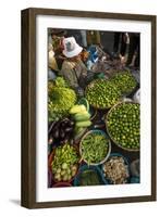 Fresh Fruit and Vegetables at Food Market, Phnom Penh, Cambodia, Indochina, Southeast Asia, Asia-Ben Pipe-Framed Photographic Print