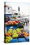 Fresh Fruit Stalls and Statue of Ivan Gundulic-Matthew Williams-Ellis-Stretched Canvas