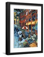 Fresh Fruits and Vegetables-Josée Miller-Framed Art Print