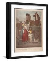 Fresh Gathered Peas Young Hastings, Cries of London, C1870-Francis Wheatley-Framed Giclee Print