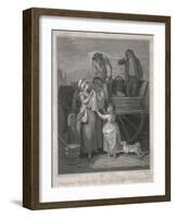 Fresh Gathered Peas Young Hostings, Cries of London, C1795-Pietro Bonato-Framed Giclee Print