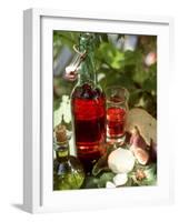 Fresh Goat's Cheese, Figs, Oil and Rose Wine from Provence-Jocelyn Demeurs-Framed Photographic Print