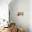 Fresh Ham and Cheese on White Sandwich in Rustic Kitchen Setting-Veneratio-Photographic Print displayed on a wall