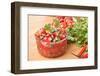 Fresh Hot Raw Salsa with Tomatoes, Onions, Chili and Cilantro-Olgany-Framed Photographic Print