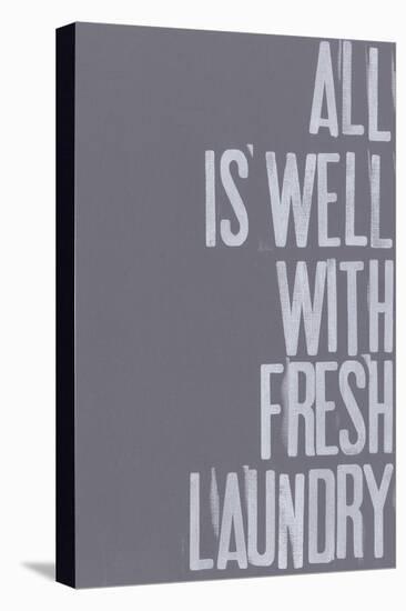 Fresh Laundry I-Deborah Velasquez-Stretched Canvas
