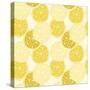 Fresh Lemonade Pattern-Lauren Ramer-Stretched Canvas