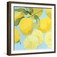 Fresh Lemons-Martha Negley-Framed Giclee Print