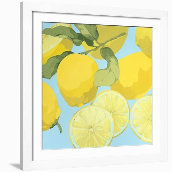 Fresh Lemons-Martha Negley-Framed Giclee Print