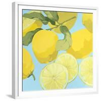 Fresh Lemons-Martha Negley-Framed Giclee Print