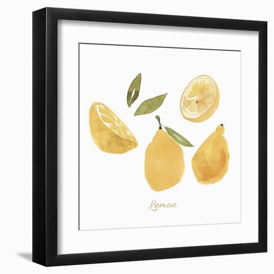 Fresh Lemons-Isabelle Z-Framed Art Print