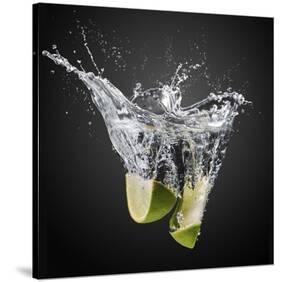 Fresh Limes!-Isma Yunta-Stretched Canvas