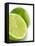 Fresh Limes-Jana Liebenstein-Framed Stretched Canvas