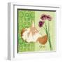 Fresh Linen Garlic-Lola Bryant-Framed Art Print