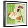 Fresh Linen Garlic-Lola Bryant-Framed Art Print