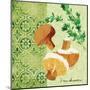Fresh Linen Mushroom-Lola Bryant-Mounted Art Print