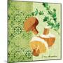 Fresh Linen Mushroom-Lola Bryant-Mounted Art Print