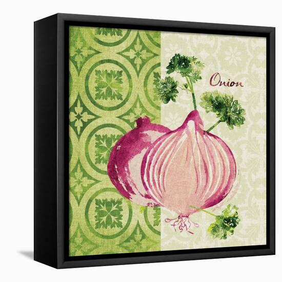 Fresh Linen Onion-Lola Bryant-Framed Stretched Canvas