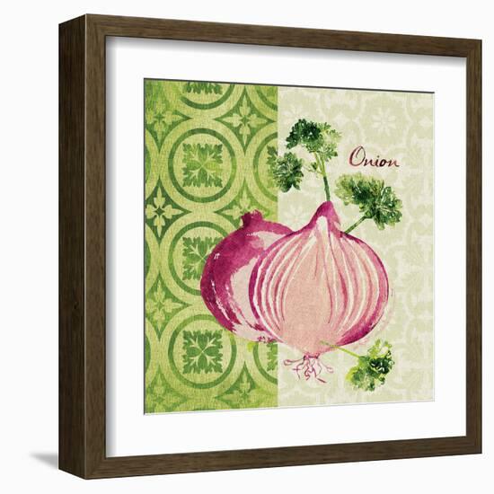 Fresh Linen Onion-Lola Bryant-Framed Art Print