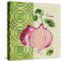 Fresh Linen Onion-Lola Bryant-Stretched Canvas