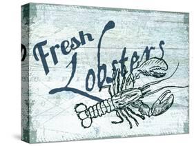 Fresh Lobster-The Saturday Evening Post-Stretched Canvas