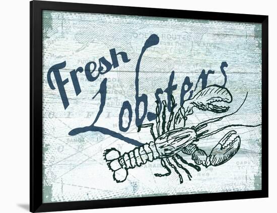 Fresh Lobster-The Saturday Evening Post-Framed Giclee Print