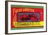 Fresh Lobster-Sun Lithograph Co-Framed Art Print