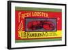 Fresh Lobster-Sun Lithograph Co-Framed Art Print