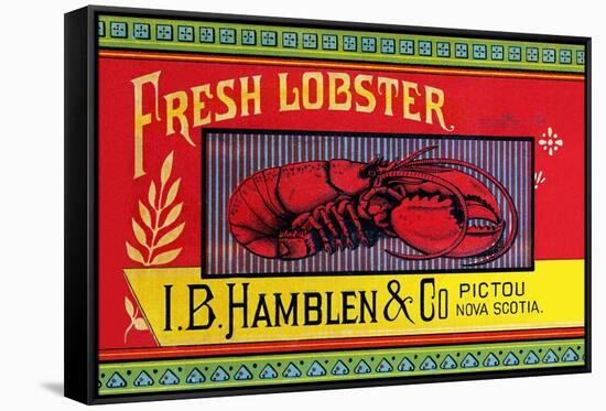 Fresh Lobster-null-Framed Stretched Canvas