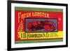 Fresh Lobster-null-Framed Art Print