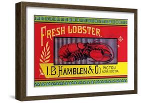 Fresh Lobster-null-Framed Art Print