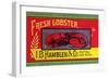 Fresh Lobster-null-Framed Art Print