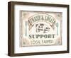 Fresh & Local-Catherine Jones-Framed Art Print