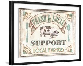 Fresh & Local-Catherine Jones-Framed Art Print