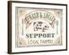 Fresh & Local-Catherine Jones-Framed Art Print