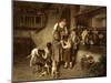 Fresh Milk, 1894-Adolph Eberle-Mounted Premium Giclee Print