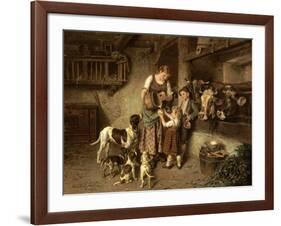 Fresh Milk, 1894-Adolph Eberle-Framed Giclee Print