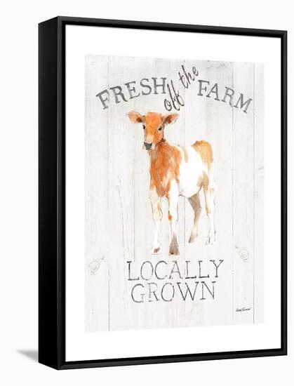 Fresh off the Farm wood-Avery Tillmon-Framed Stretched Canvas