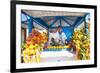 Fresh Orange Juice Vendor, Essaouira, Formerly Mogador, Morocco, North Africa, Africa-Matthew Williams-Ellis-Framed Photographic Print