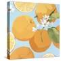 Fresh Oranges-Martha Negley-Stretched Canvas