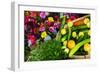 Fresh Organic Vegetables at a Farmers' Market, Savannah, Georgia, USA-Joanne Wells-Framed Photographic Print