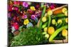 Fresh Organic Vegetables at a Farmers' Market, Savannah, Georgia, USA-Joanne Wells-Mounted Photographic Print