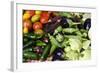 Fresh Organic Vegetables at a Farmers' Market, Savannah, Georgia, USA-Joanne Wells-Framed Photographic Print